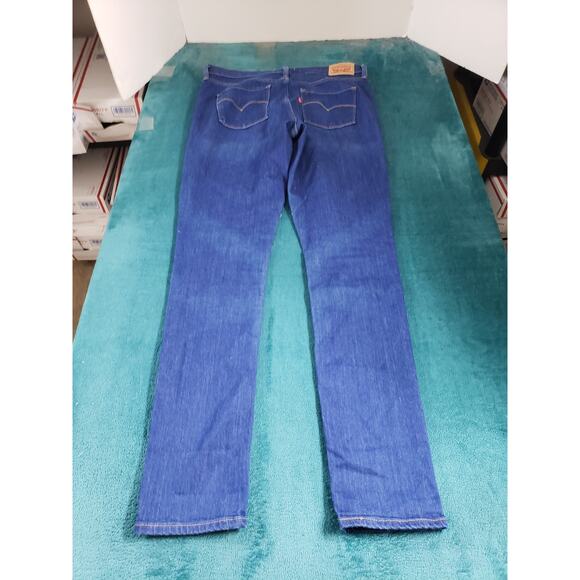 Levis 311 Jeans Size 31 Womens Blue Denim Ladies Pants Mid Rise Skinny - Picture 11 of 15